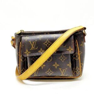 Louis Vuitton LV Shoulder Bag VivacitePM Brown Monogram 426-083025
